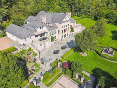 Magnificent newer estate in the Village of Lattingtown located on The Creek Club in New York - for sale on GolfHomes.com, golf home, golf lot