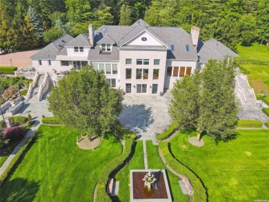 Magnificent newer estate in the Village of Lattingtown located on The Creek Club in New York - for sale on GolfHomes.com, golf home, golf lot