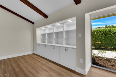 Boasting 3 bedrooms plus a den, 2.5 baths, and a 2-car garage on LaPlaya Golf Club in Florida - for sale on GolfHomes.com, golf home, golf lot