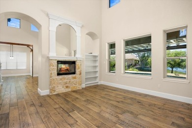 Backyard dreams, elegant upgrades, and the perfect balance of on Harbor Lakes Golf Club in Texas - for sale on GolfHomes.com, golf home, golf lot