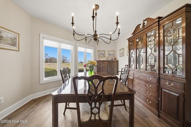 Exceptional design detail to this stunning, waterfront, 3 on Sound Golf Links at Albemarle Plantation in North Carolina - for sale on GolfHomes.com, golf home, golf lot