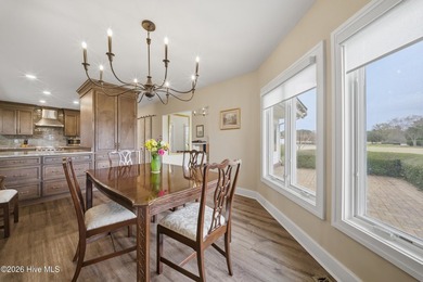 Exceptional design detail to this stunning, waterfront, 3 on Sound Golf Links at Albemarle Plantation in North Carolina - for sale on GolfHomes.com, golf home, golf lot