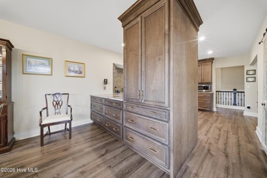 Exceptional design detail to this stunning, waterfront, 3 on Sound Golf Links at Albemarle Plantation in North Carolina - for sale on GolfHomes.com, golf home, golf lot