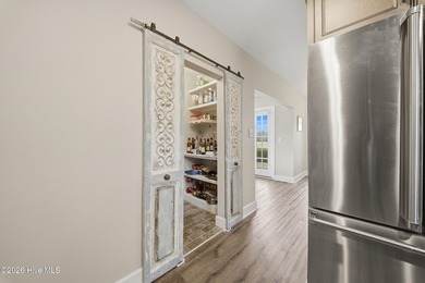 Exceptional design detail to this stunning, waterfront, 3 on Sound Golf Links at Albemarle Plantation in North Carolina - for sale on GolfHomes.com, golf home, golf lot