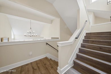 Exceptional design detail to this stunning, waterfront, 3 on Sound Golf Links at Albemarle Plantation in North Carolina - for sale on GolfHomes.com, golf home, golf lot