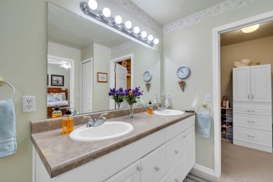 Charming ranch-style home in the heart of Canadian Lakes resort on St. Ives Golf Club in Michigan - for sale on GolfHomes.com, golf home, golf lot