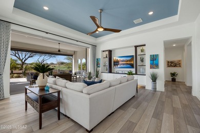 2020 Sonrisa, located in The Preserve, offers mountain & golf on Saddlebrooke Golf Course in Arizona - for sale on GolfHomes.com, golf home, golf lot