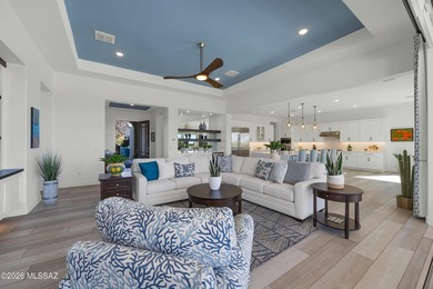 2020 Sonrisa, located in The Preserve, offers mountain & golf on Saddlebrooke Golf Course in Arizona - for sale on GolfHomes.com, golf home, golf lot