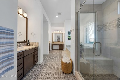 2020 Sonrisa, located in The Preserve, offers mountain & golf on Saddlebrooke Golf Course in Arizona - for sale on GolfHomes.com, golf home, golf lot