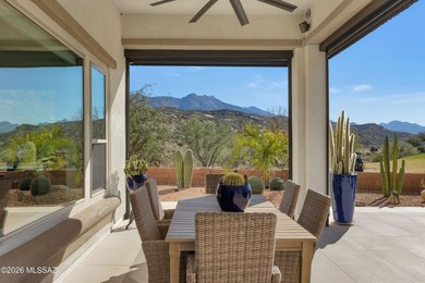 2020 Sonrisa, located in The Preserve, offers mountain & golf on Saddlebrooke Golf Course in Arizona - for sale on GolfHomes.com, golf home, golf lot