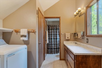 Have you ever seen a mountain cabin with a level driveway and a on Sequoia Woods Country Club in California - for sale on GolfHomes.com, golf home, golf lot