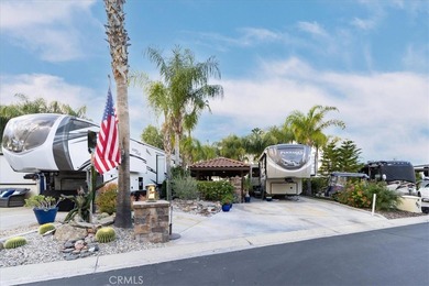 Sunsets, Golf Course & Water Views with a full build-out Casita on Rancho California RV Resort in California - for sale on GolfHomes.com, golf home, golf lot
