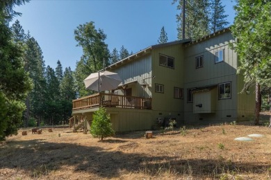 Have you ever seen a mountain cabin with a level driveway and a on Sequoia Woods Country Club in California - for sale on GolfHomes.com, golf home, golf lot