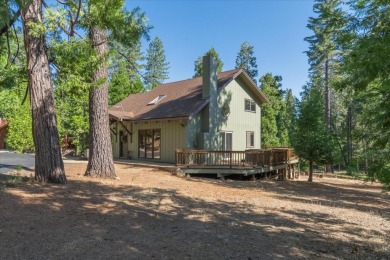 Have you ever seen a mountain cabin with a level driveway and a on Sequoia Woods Country Club in California - for sale on GolfHomes.com, golf home, golf lot