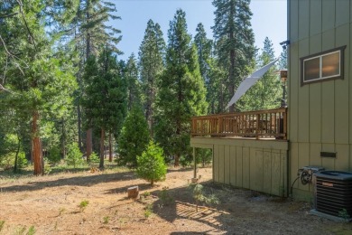 Have you ever seen a mountain cabin with a level driveway and a on Sequoia Woods Country Club in California - for sale on GolfHomes.com, golf home, golf lot