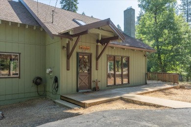 Have you ever seen a mountain cabin with a level driveway and a on Sequoia Woods Country Club in California - for sale on GolfHomes.com, golf home, golf lot
