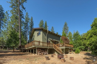 Have you ever seen a mountain cabin with a level driveway and a on Sequoia Woods Country Club in California - for sale on GolfHomes.com, golf home, golf lot