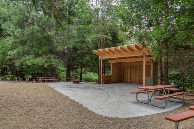 Have you ever seen a mountain cabin with a level driveway and a on Sequoia Woods Country Club in California - for sale on GolfHomes.com, golf home, golf lot