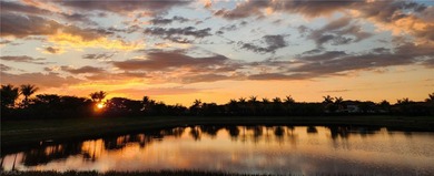 AMAZING SUNSET at the end of a quiet cul-de-sac in Arborwood on Gateway Golf and Country Club in Florida - for sale on GolfHomes.com, golf home, golf lot