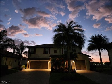 AMAZING SUNSET at the end of a quiet cul-de-sac in Arborwood on Gateway Golf and Country Club in Florida - for sale on GolfHomes.com, golf home, golf lot