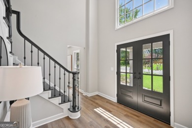Welcome to this beautifully renovated 5-bedroom, 3.5-bathroom on Brookstone Golf and Country Club in Georgia - for sale on GolfHomes.com, golf home, golf lot
