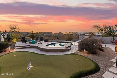 This stunning & remodeled home w/heated pool/spa and golf course on Estrella Mountain Ranch Golf Course in Arizona - for sale on GolfHomes.com, golf home, golf lot