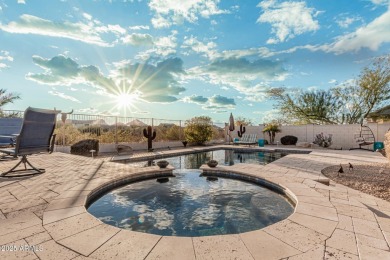 This stunning & remodeled home w/heated pool/spa and golf course on Estrella Mountain Ranch Golf Course in Arizona - for sale on GolfHomes.com, golf home, golf lot