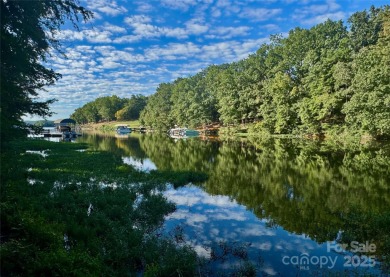 Beautiful lake front nearly flat lot located in the Long Cove on Old North State Club at Uwharrie Point Golf community in North Carolina - for sale on GolfHomes.com, golf home, golf lot