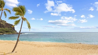 Fantastic beachfront condo with wonderful, perfect postcard on Makaha Valley Country Club in Hawaii - for sale on GolfHomes.com, golf home, golf lot