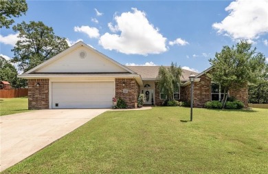 Move-in ready  brick home on nearly an acre (two lots) just East on River Valley Golf Course in Arkansas - for sale on GolfHomes.com, golf home, golf lot