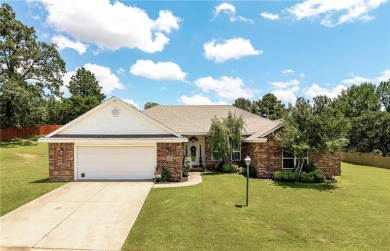Move-in ready  brick home on nearly an acre (two lots) just East on River Valley Golf Course in Arkansas - for sale on GolfHomes.com, golf home, golf lot