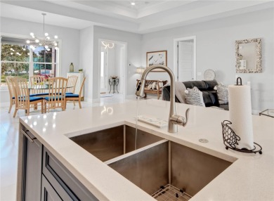 The ultimate saltwater lifestyle awaits in this like-new 2021 on Palm Harbor Golf Club in Florida - for sale on GolfHomes.com, golf home, golf lot