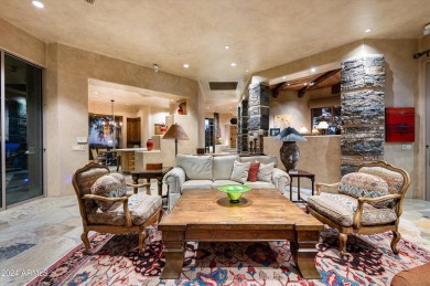 This stunning, timeless residence in Turquoise Ridge is nestled on Desert Mountain Club - Apache Golf Course in Arizona - for sale on GolfHomes.com, golf home, golf lot