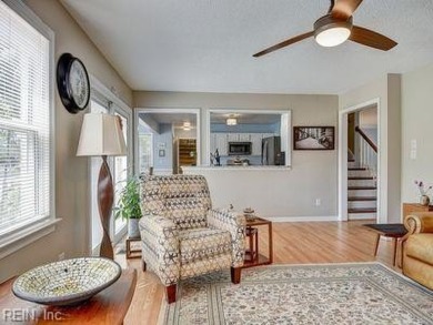 Live the luxury golf course lifestyle in this fully renovated on Cypress Point Country Club in Virginia - for sale on GolfHomes.com, golf home, golf lot