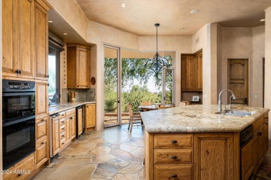 This stunning, timeless residence in Turquoise Ridge is nestled on Desert Mountain Club - Apache Golf Course in Arizona - for sale on GolfHomes.com, golf home, golf lot