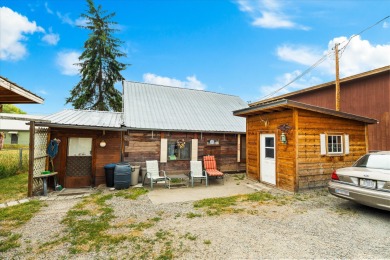 You will love this beautiful rustic cabin built in 1920 on .163 on Meadow Creek Golf Course in Montana - for sale on GolfHomes.com, golf home, golf lot