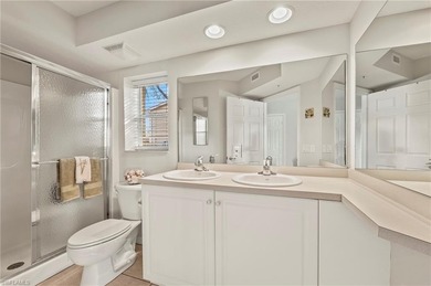 This charming first-floor condo features 2 bedrooms plus a on Bonita Fairways in Florida - for sale on GolfHomes.com, golf home, golf lot