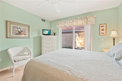 This charming first-floor condo features 2 bedrooms plus a on Bonita Fairways in Florida - for sale on GolfHomes.com, golf home, golf lot