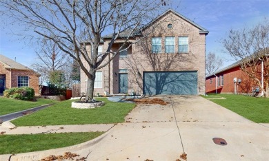 Gorgeous 2-story situated on the 14th tee box of the Waterview on Jim Boggs in Texas - for sale on GolfHomes.com, golf home, golf lot