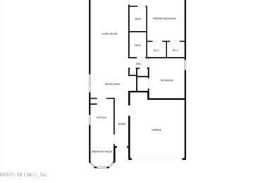 Welcome to this elegantly renovated 2-bedroom, 2-bath home on Julington Creek Golf Club in Florida - for sale on GolfHomes.com, golf home, golf lot