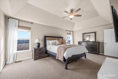 Welcome Home to Mill Creek - where sunrise golf course views on Mill Creek Golf Club in Illinois - for sale on GolfHomes.com, golf home, golf lot