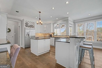 Welcome to this beautifully upgraded 5-bedroom, 5 full bathroom on Hamilton Mill Golf Club in Georgia - for sale on GolfHomes.com, golf home, golf lot