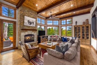 This custom-built, 5-bedroom single family home with separate on Sonnenalp Golf Club in Colorado - for sale on GolfHomes.com, golf home, golf lot