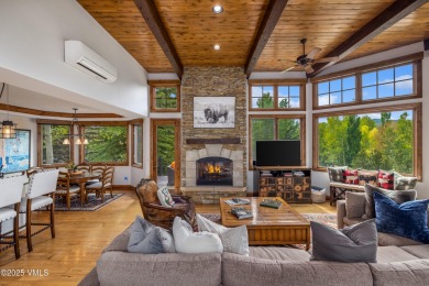 This custom-built, 5-bedroom single family home with separate on Sonnenalp Golf Club in Colorado - for sale on GolfHomes.com, golf home, golf lot