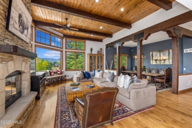 This custom-built, 5-bedroom single family home with separate on Sonnenalp Golf Club in Colorado - for sale on GolfHomes.com, golf home, golf lot