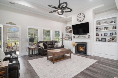 Stunning and beautifully appointed, this 3,431 heated square on Wild Wing Plantation in South Carolina - for sale on GolfHomes.com, golf home, golf lot