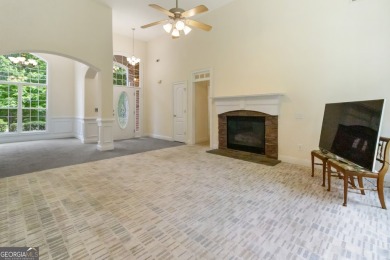 Gorgeous, all-brick, ranch home with side entry garage just on Canongate At Georgia National Golf Club in Georgia - for sale on GolfHomes.com, golf home, golf lot