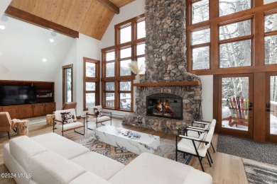 Charming 6-bedroom single-family home in Beaver Creek blends on Beaver Creek Golf Club in Colorado - for sale on GolfHomes.com, golf home, golf lot