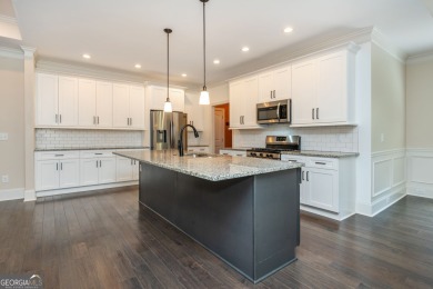 Peaceful living meets modern comfort in this stunning Canton on The Fairways at Laurel Canyon in Georgia - for sale on GolfHomes.com, golf home, golf lot