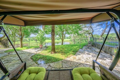 This 3 bedroom 3 bath townhome is perfectly situated right on on Riverhill Country Club in Texas - for sale on GolfHomes.com, golf home, golf lot